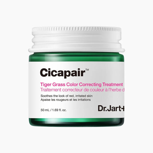 DR. JART+ CICAPAIR™ TRAITEMENT CORRECTEUR DE COULEUR À L’HERBE DU TIGRE 50 ML – SOIN ANTI-ROUGEURS & PROTECTION SPF 30